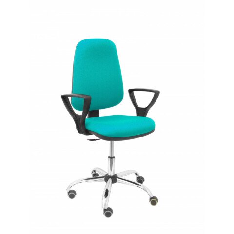 Silla Socovos bali amarillo brazos fijos - Verde claro