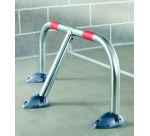 Barrière de parking 3 pieds rabattable design