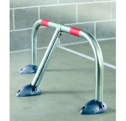 Barrière de parking 3 pieds rabattable design