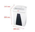 Destructora de documentos HSM SECURIO B24, nivel de seguridad 4, corte en partículas, 16 hojas
