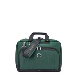 DELSEY DLC PRO - Serviette 2 compartiments verte pour ordinateur portable 15.6"