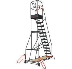 Escabeau à immobilisation automatique 13 marches 150 kg