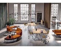 Table rabattable POLLY L.120 x P.70 cm Plateau Orme