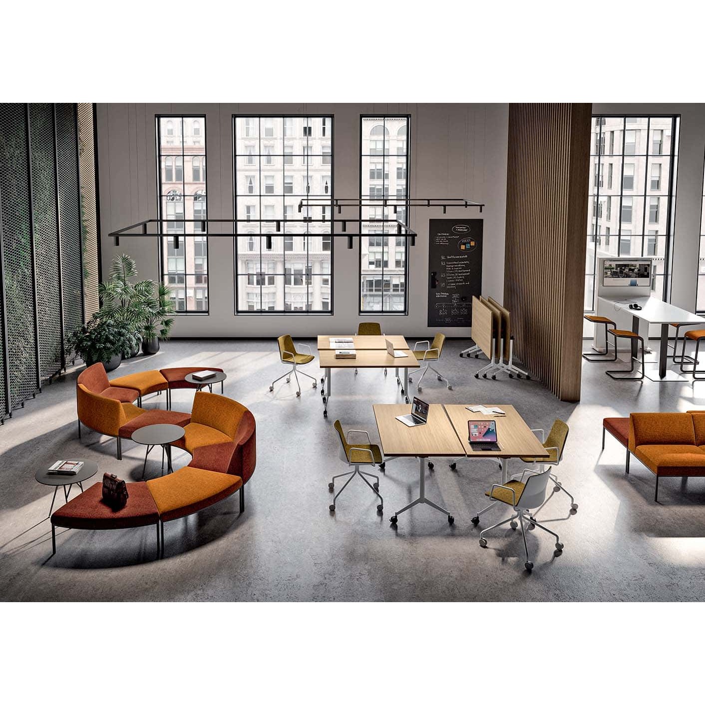 Table rabattable POLLY L.120 x P.70 cm Plateau Orme