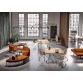 Table rabattable POLLY L.120 x P.70 cm Plateau Orme