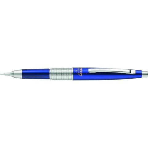 Portaminas de lujo metálico 0,7 Pentel - Azul