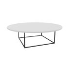 Lage ronde tafel MILAN Ø 100 cm