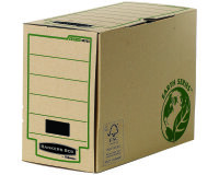Pack de 20 Cajas de archivo definitivo A4+ 200mm Fellowes Marrón con montaje manual