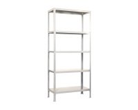 Estantería File Click Plus 5/360 blanco Simón Rack An 100 x Alt 180 x Fon 36 cm