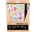 Funda Universal Estampada (9 - 11) Cool Ice Pop Metal Blanco puntos azules