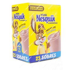 Sobres de cacao soluble Nesquick 13,5 g - Caja de 25 sobres