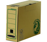 Pack de 20 Cajas de archivo definitivo A4+ 100mm Fellowes Marrón con montaje manual