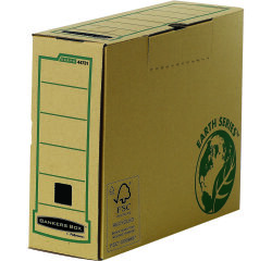 Pack de 20 Cajas de archivo definitivo A4+ 100mm Fellowes Marrón con montaje manual