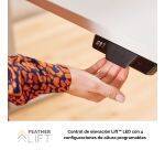 structura metálica para mesa regulable en altura Levado™ Blanco Fellowes (no incluye tablero, ni instalación)