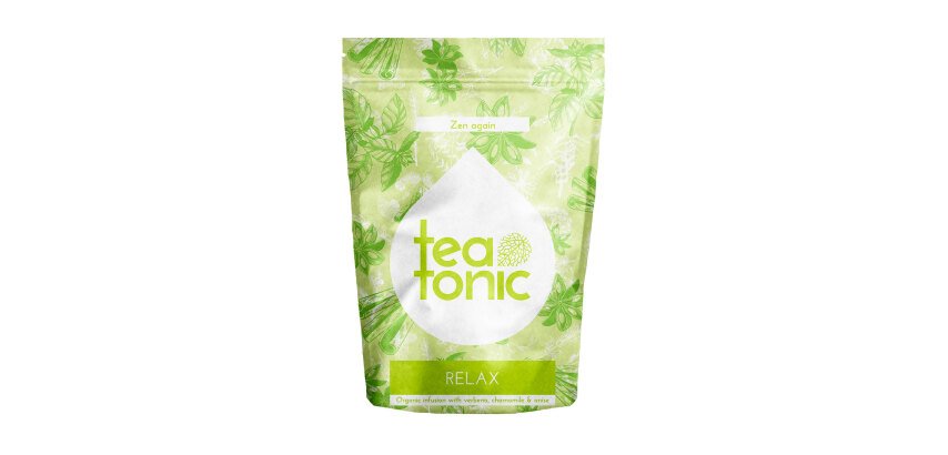 Teatonic RELAX – Beruhigender Bio-Kräutertee – 20 Beutel