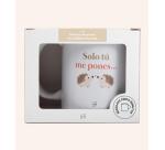 Taza "Solo tú me pones los pelillos de punta" 350 ml, cerámica 
