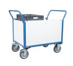 Chariot niveau constant PVC 100 kg 1200 x 800 mm roue TPE