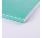 Rouleau de couvre-livre à adhésif repositionnable - 20x0,50 m - Transparent.