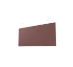 Baffle de plafond acoustique Camille en PET 12 mm- L 140 cm - fixation réglable