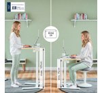 Escritorio de pie/sentado plegable pequeño Leitz Ergo