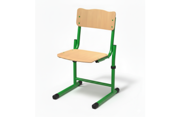 Chaise luge réglable Fabiano hêtre - Taille 3 à 6 - Ecole maternelle  à primaire (M3/P6)