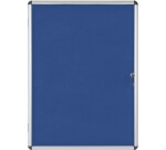 Vitrina Enclore Interior Fieltro Azul 15 A4