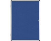 Vitrina Enclore Interior Fieltro Azul 15 A4