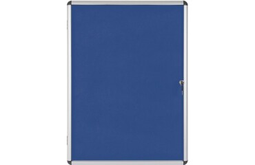 Vitrina Enclore Interior Fieltro Azul 15 A4