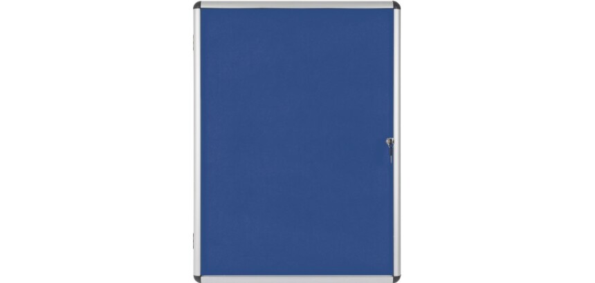 Vitrina Enclore Interior Fieltro Azul 15 A4