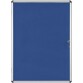 Vitrina Enclore Interior Fieltro Azul 15 A4