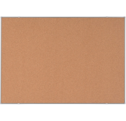 Tablon de corcho reciclado Suri Bi-Office enmarcado Tec aloy