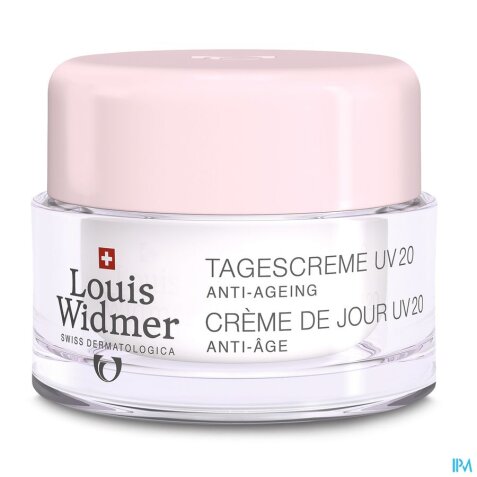 WIDMER Dagcrème UV20 zonder parfum 50ml