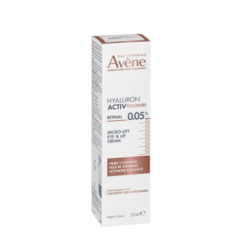 Avène hyaluron active procédure yeux & lèvres 15ml