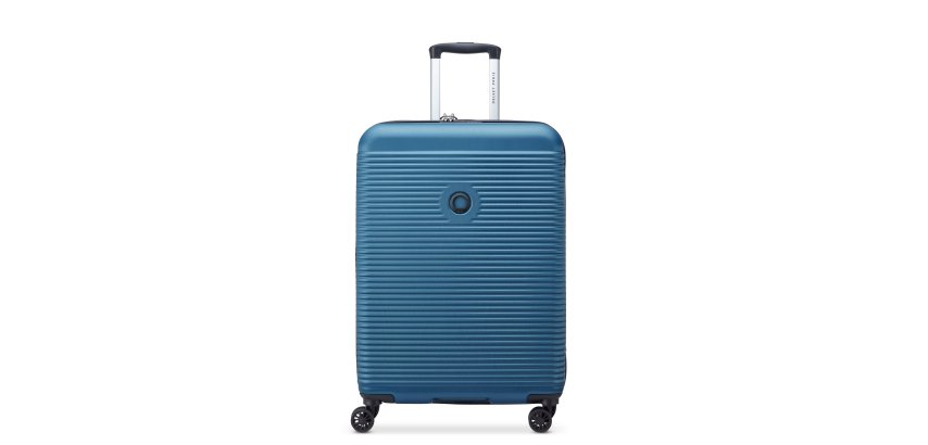 Delsey Freestyle - Valise extensible 66 cm bleu