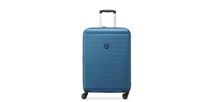 Delsey Freestyle - Valise extensible 66 cm bleu