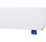 Tableau blanc émaillé XL WALL-UP 200x60cm - Coin droit arrondi - Legamaster