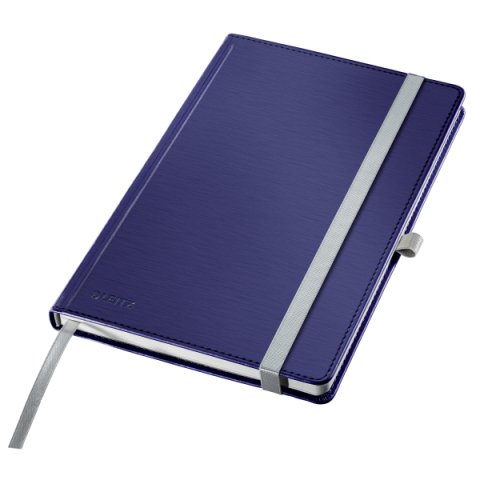 Cuaderno Leitz Style A5 rayado con tapa dura - Rayas - Azul