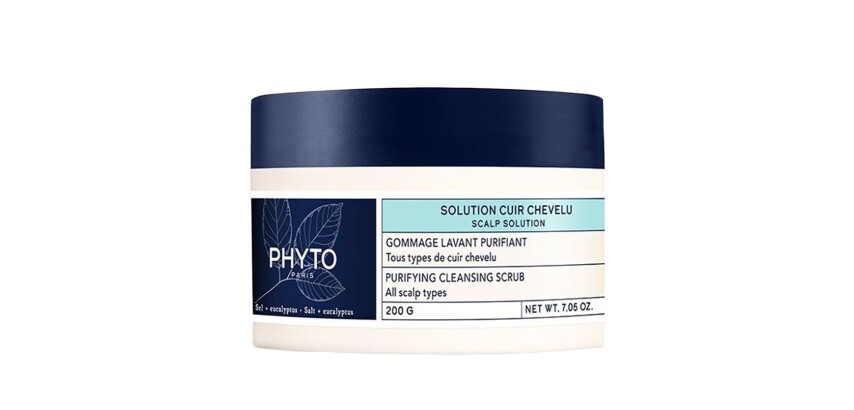 Phyto purity shampoo scrub fl 200g