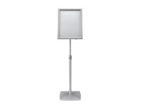 Atril marco abatible. flexible 90º y regulable en altura. Din A4