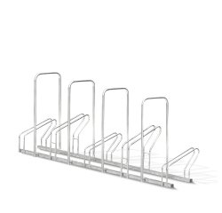 Râtelier 5 vélos avec 4 arceaux antivol