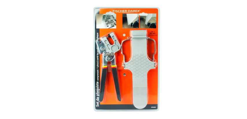 Kit de plaquiste Fischer Darex – Pince à sertir les profilés et lève plaque