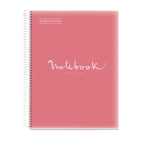 Cahier à spirale 'Notebook EMOTIONS', A4