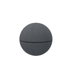 Ballon ergonomique Office Ballz Götessons 65 cm, tissu Mica avec zip noir