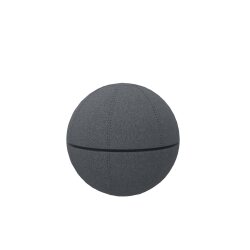 Ballon ergonomique Office Ballz Götessons 65 cm, tissu Mica avec zip noir