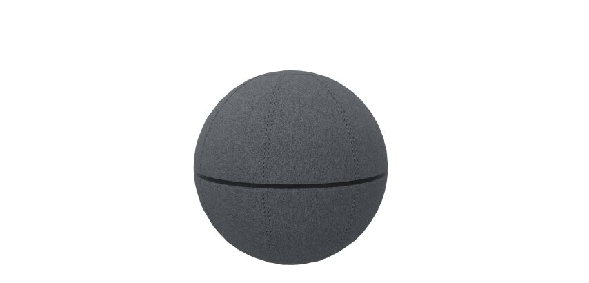 Office Ballz Ergonomic Ball Götessons 65 cm, Mica fabric with black zipper