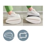 Reposapiés ajustable de escritorio Ergo, gris
