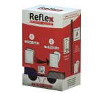 Distributeur de 100 pansements adhésifs et 50 lingettes nettoyantes en carton FSC
