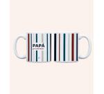 Taza " Papá, qué suerte tenerte" 350ml, cerámica 
