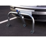 Barrière de parking 3 pieds rabattable éco