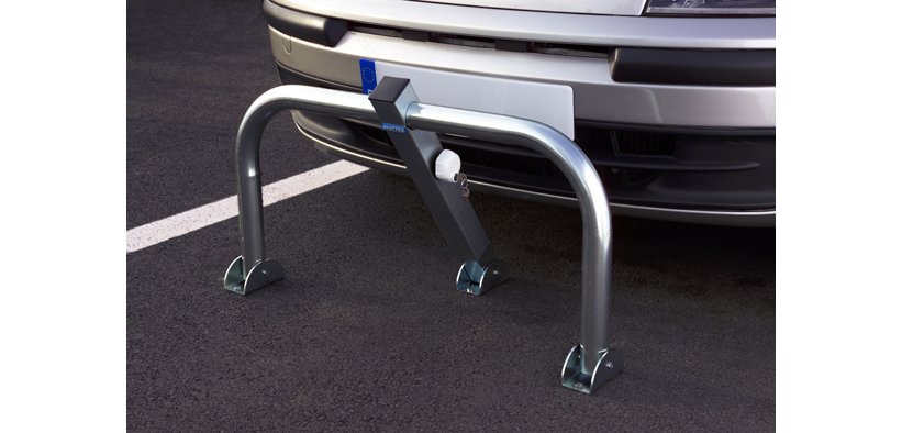 Barrière de parking 3 pieds rabattable éco